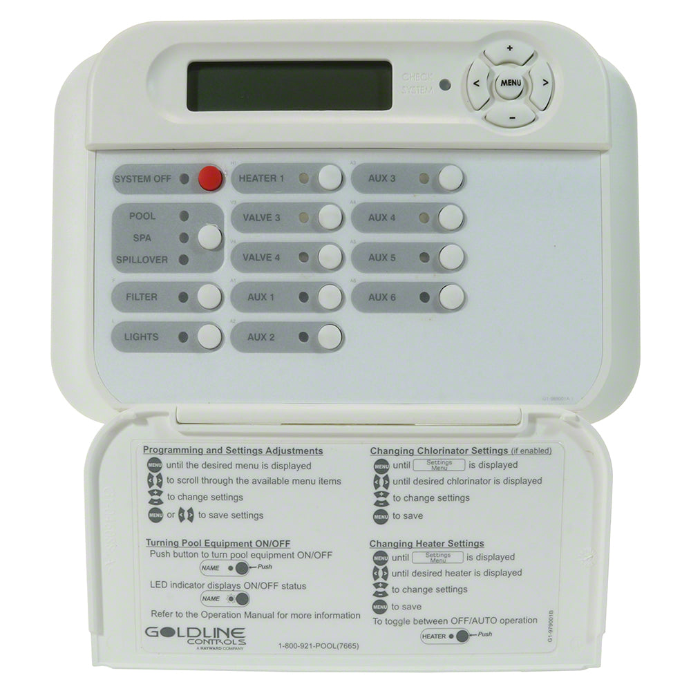 Wired Remote Display Keypad PS-8 - White