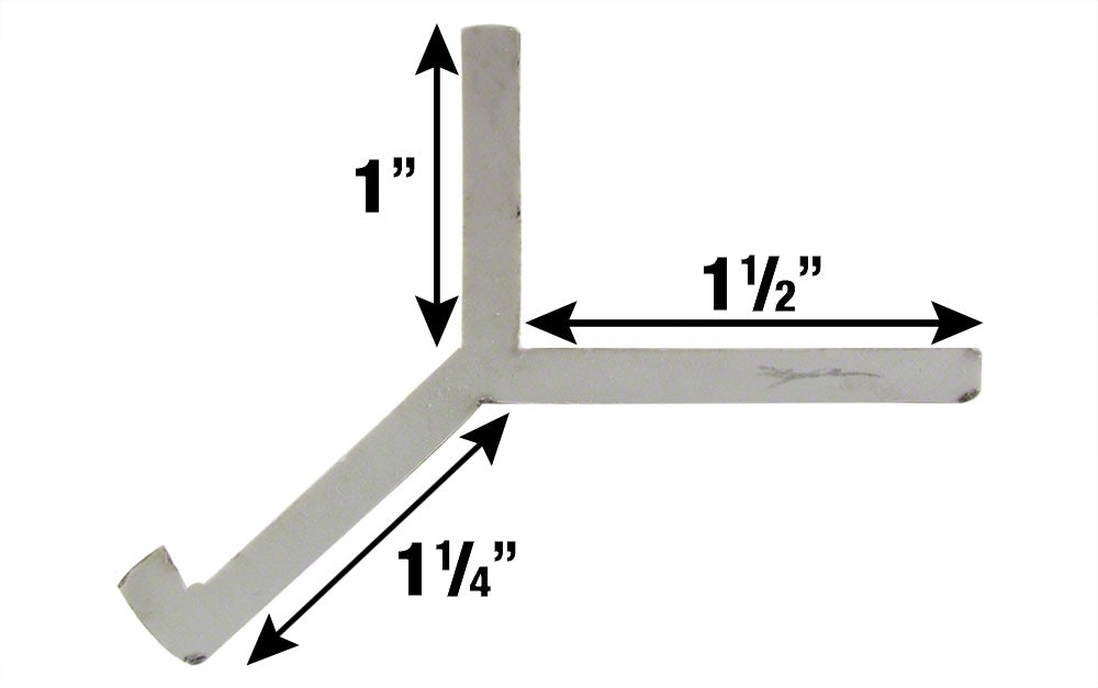 Curb Angle Edging With Tail - Bone - Sold Per Foot - Must Order in 10 Foot Increments