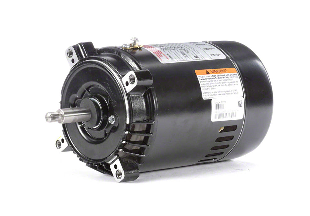 1/2 HP Pump Motor 56J Frame - 1-Speed 3-Phase 208-230/460 Volts