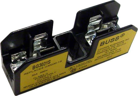 30 Amp Fuse Black
