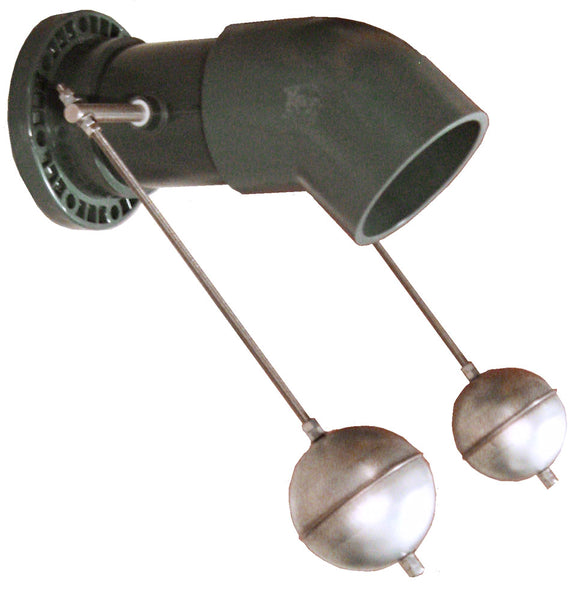 DVYMCAPVC14D - YMCA 14 Inch PVC Diversion Valve - Dual Float