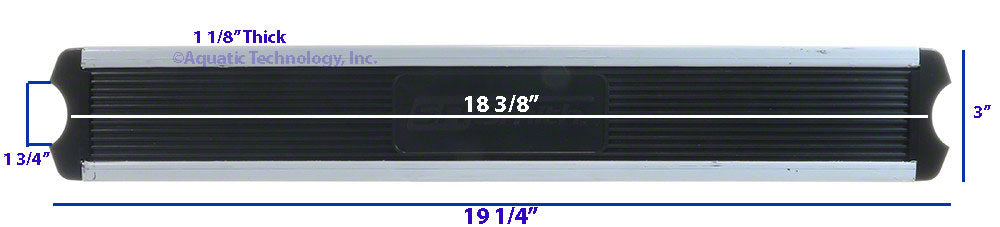 Stainless Steel Elite Ladder 3-Tread Kit With Hardware - 18.25 Inch Width