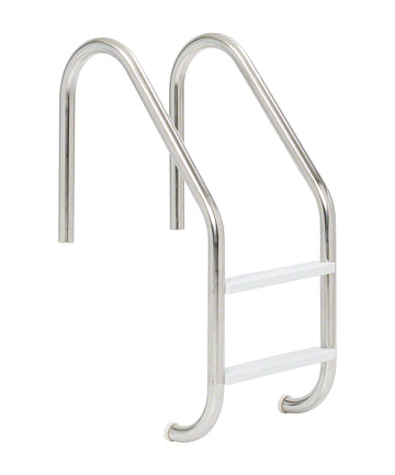 2-Step 24 Inch Economy Elite Vinyl Liner Ladder 1.90 x .049 Inch - Stainless Treads
