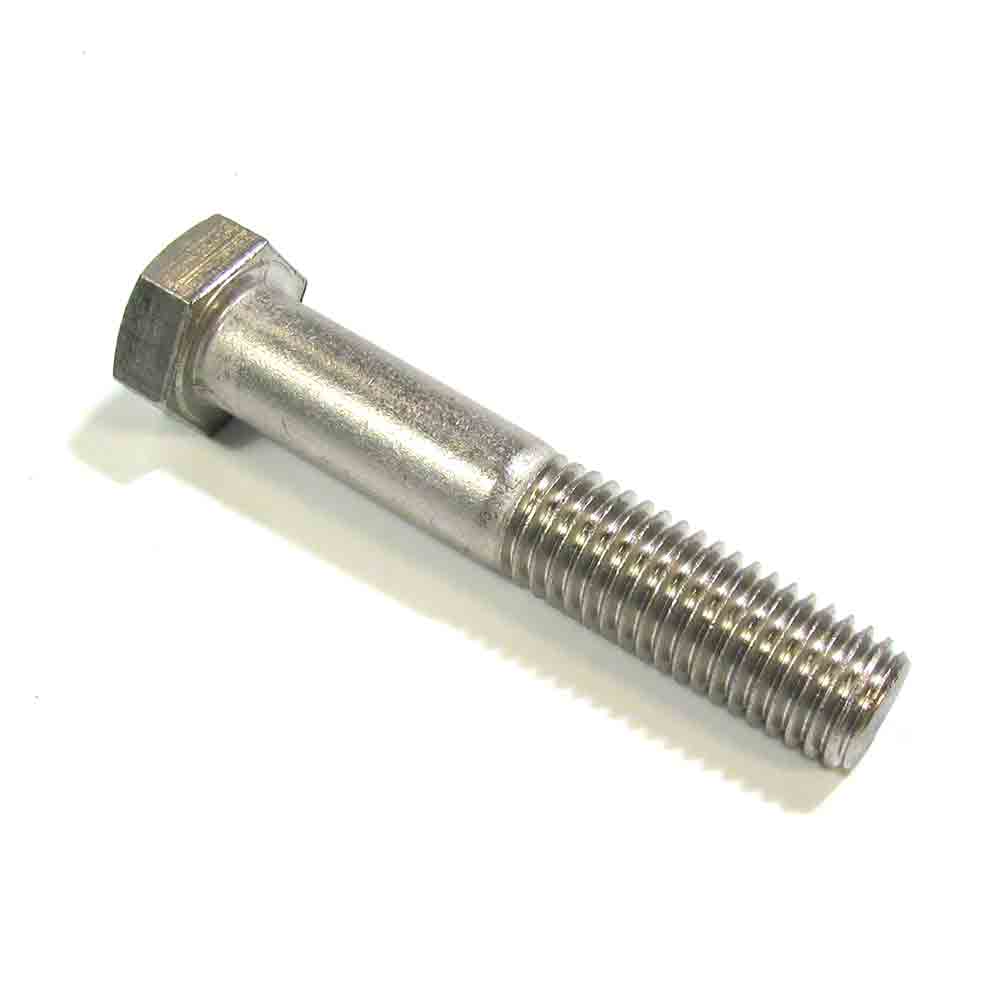 Hex Head Stainless Steel Bolt - 7/8 Inch x 4-1/2 Inch