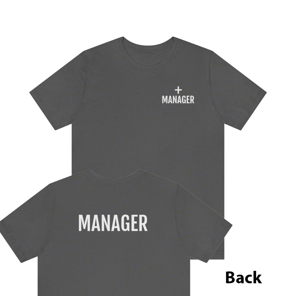 Manager Short Sleeve T-Shirt - Gray