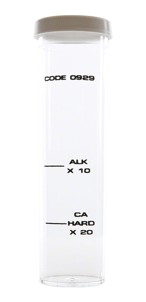 LaMotte Alkalinity/Hardness Titration Tube and Cap - 0929