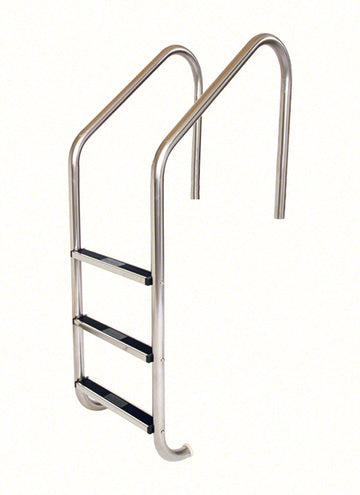 3-Step 24 Inch Residential Elite Ladder 1.90 x .049 Inch - Stainless Treads