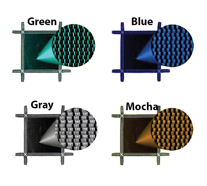 RuggedMesh Mesh Rectangular Safety Pool Cover 20 x 40 Feet, 4 x 8 Feet Left Flush Step