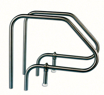 Adjustable Long Reach Pool Grab Rails - 1.90 x .145 Inches - Pair