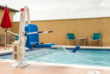 AquaTram LT-2 Pool Lift With Lag Bolt Anchor - 300 Pound Capacity