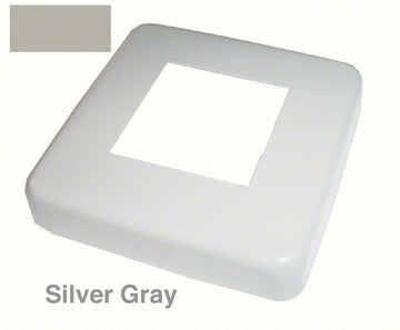 Legacy Platform Stainless Steel Escutcheon Plate - Silver Gray