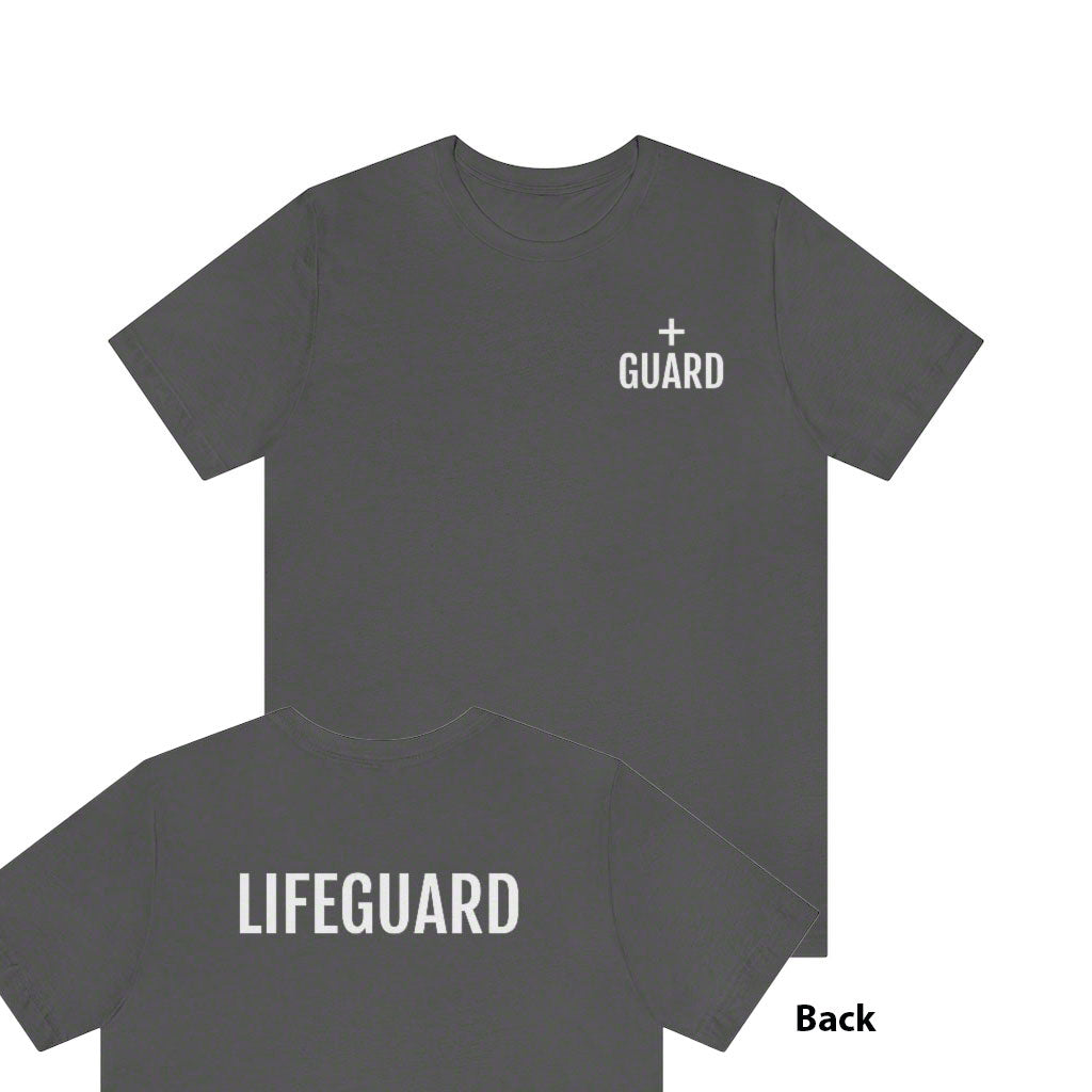 Guard-Lifeguard Short Sleeve T-Shirt - Gray