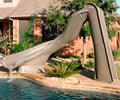 TurboTwister Water Slide - Right Turn - 7 Feet - Sandstone