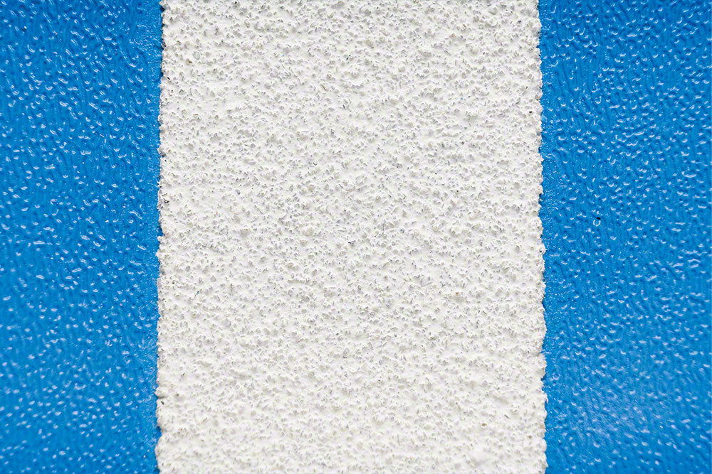Fibre-Dive 10 Foot Residential Diving Board - Marine Blue With White Tread