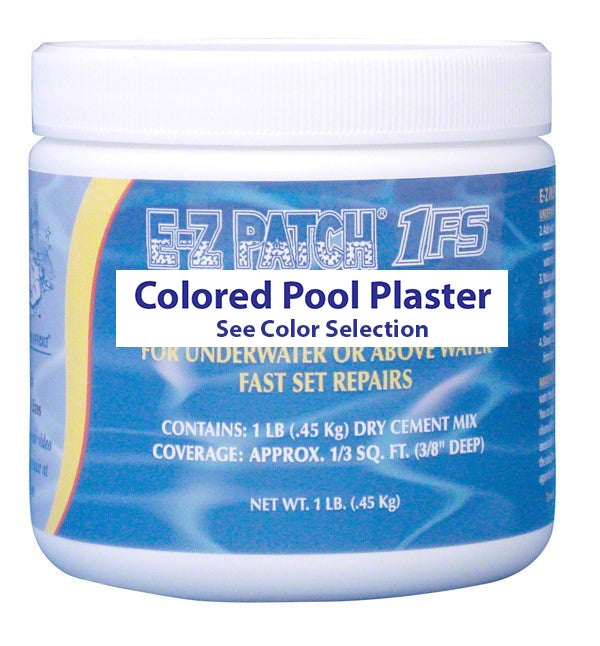 PlasterScape Colors Pool Plaster Repair (Fast Set) - 1 lb - EZ Patch ...