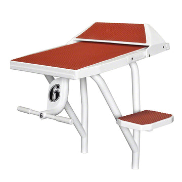 Velocity Standard Side Mount Starting Platform With Track Start - TrueTread Dual Post - No Anchor