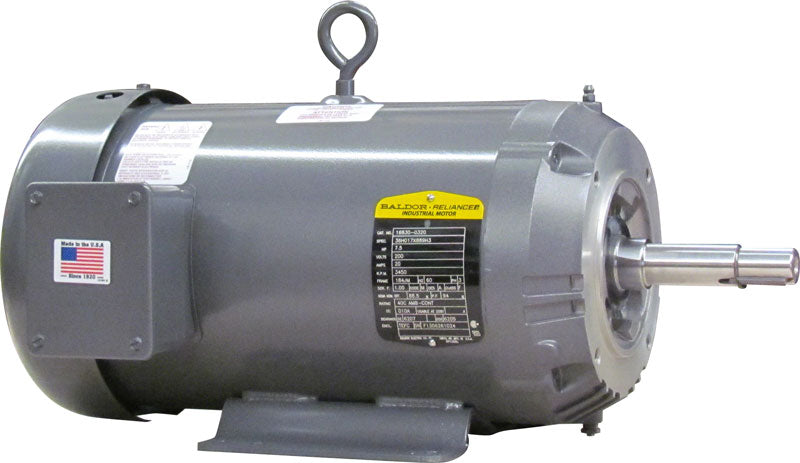 15 HP Pump Motor 215JM - 1-Speed 3-Phase 200 Volts 60 Hz