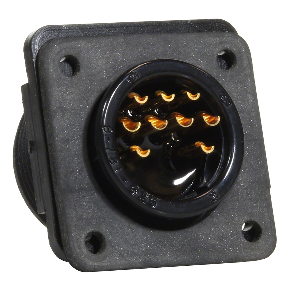 SK Socket, 9 Pin, Male, with Hardware (Ea/1/1)