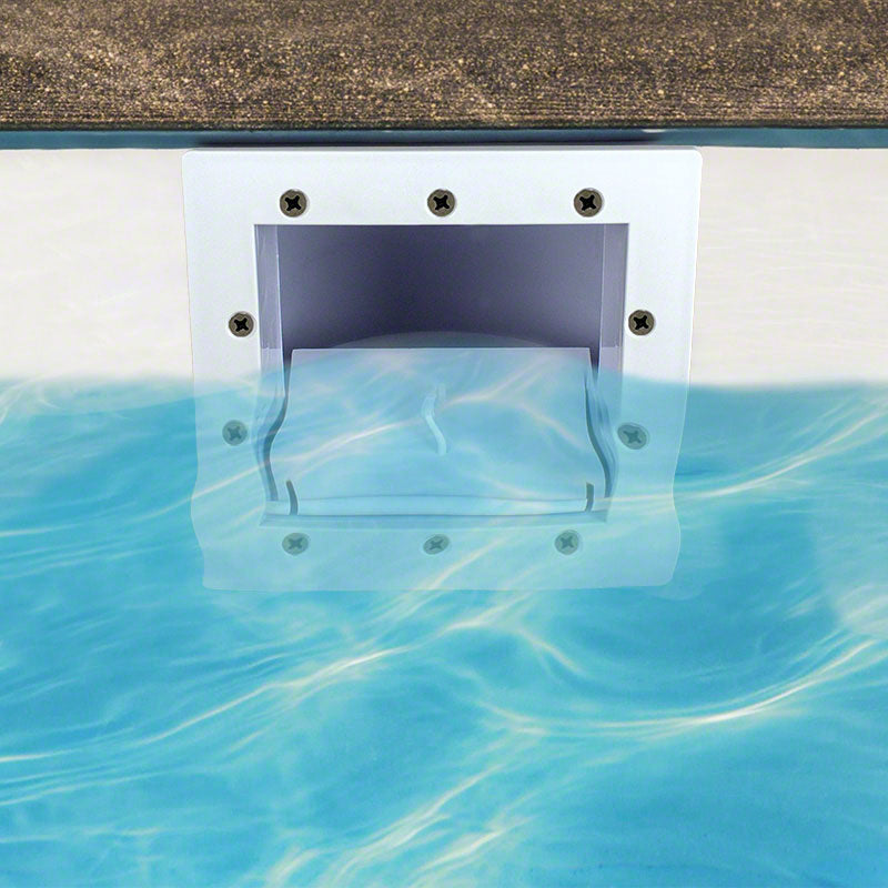 High-Profile Thru-Wall Aboveground Pool Skimmer