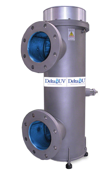 ELP1016 AM Delta-UV Sanitizer 2010 GPM 240 Volts - 10 Inch - 8 Lamps - Stainless Steel
