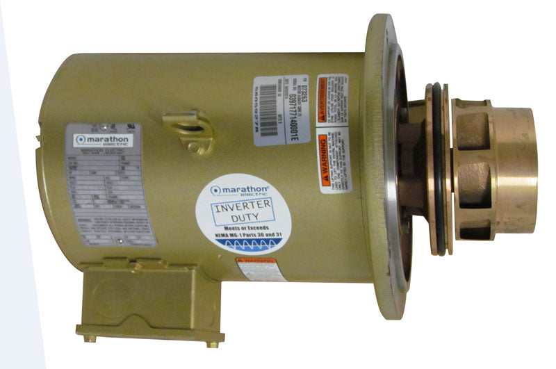 5 HP Motor Sub Assembly C-Series CM-50 - 230 Volts 1-Phase