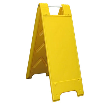 Sign Floor Stand With 12 x 18 Inch Sign Panel - Closed Bottom