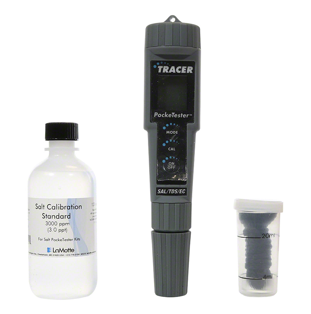 LaMotte Salt/TDS/Temperature Tracer PockeTester with Case - 1749-KIT