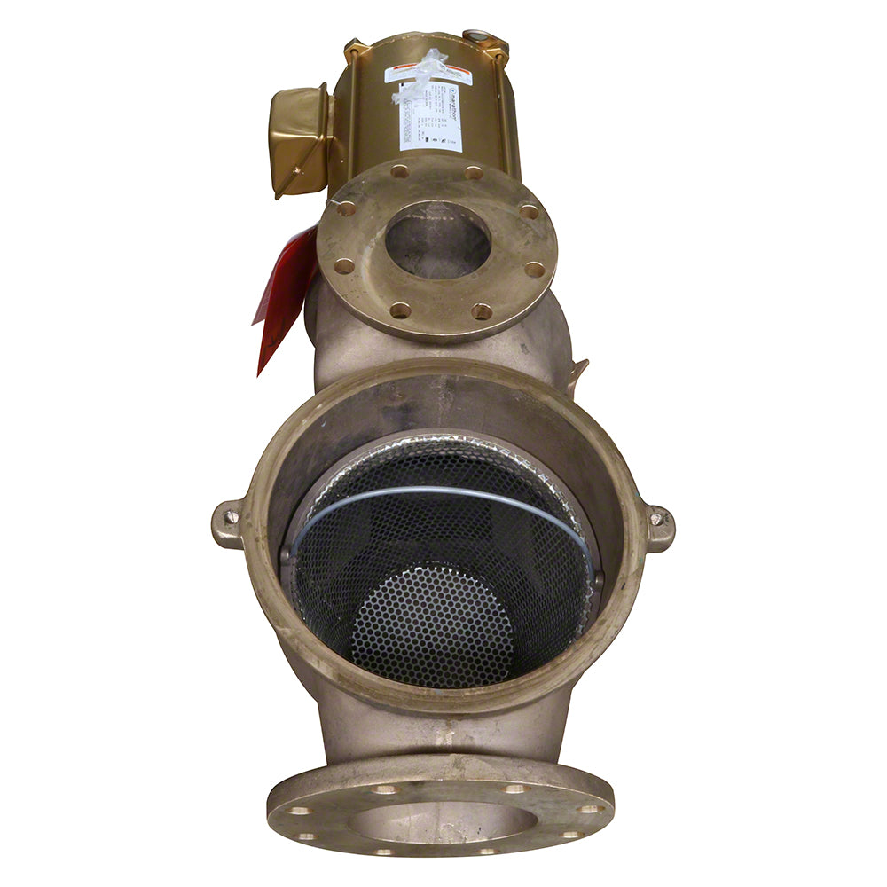 C-Series CHK-75 7-1/2 HP 220/440 Volts 3-Phase High Head Pump With Strainer Pot - 6 x 4 Inch