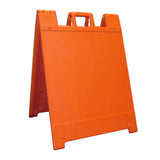 Sign Floor Stand With 24 x 24 Inch Sign Panel - Closed Bottom