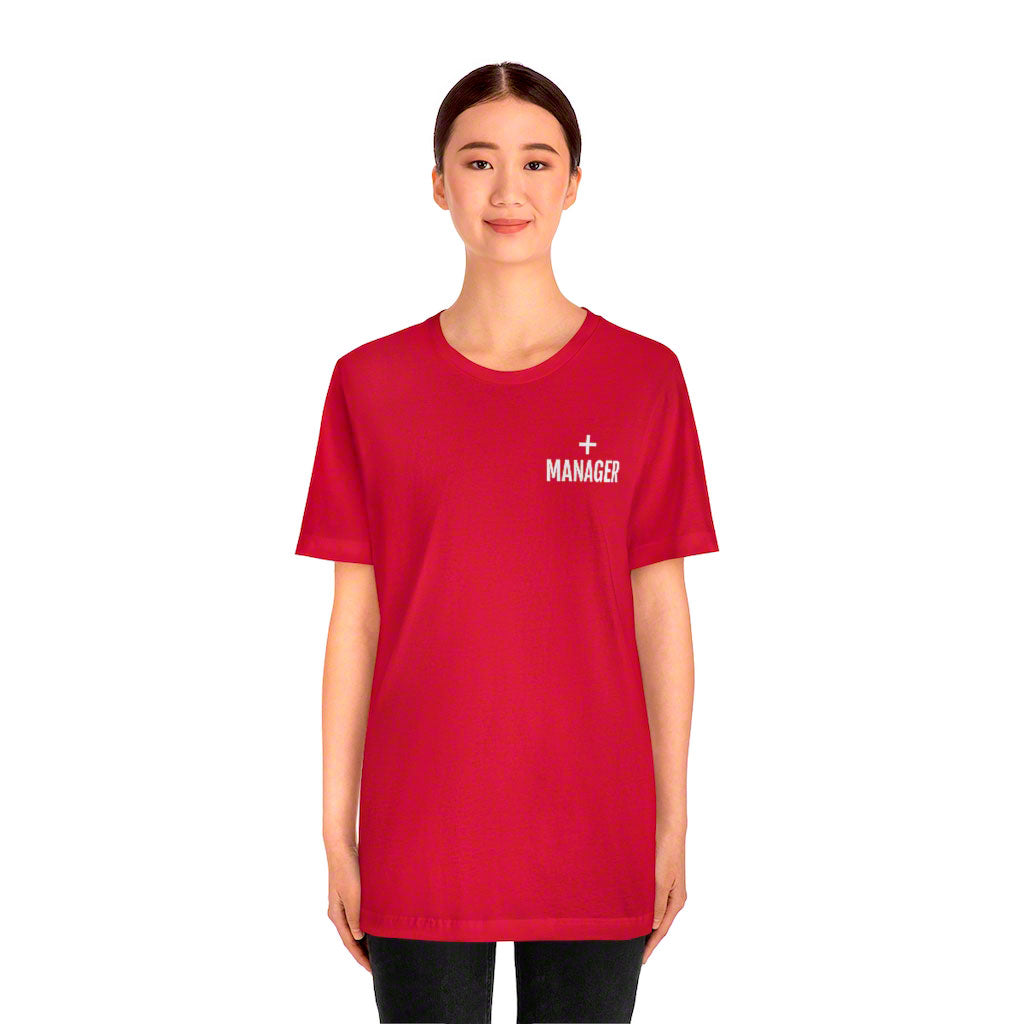 Manager Short Sleeve T-Shirt - Red