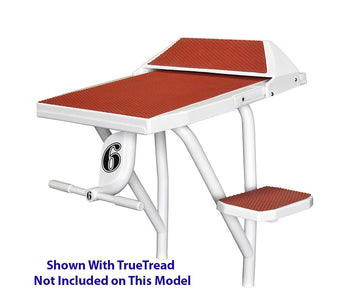 Velocity Standard Side Mount Starting Platform With Track Start - Sand Tread Dual Post - No Anchor