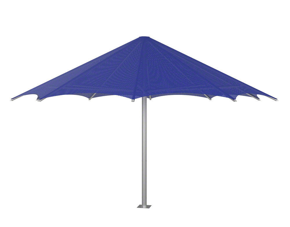 20 foot patio umbrella Palm Funbrella - UV Mesh Shadecloth Fabric and Solarfix Thread