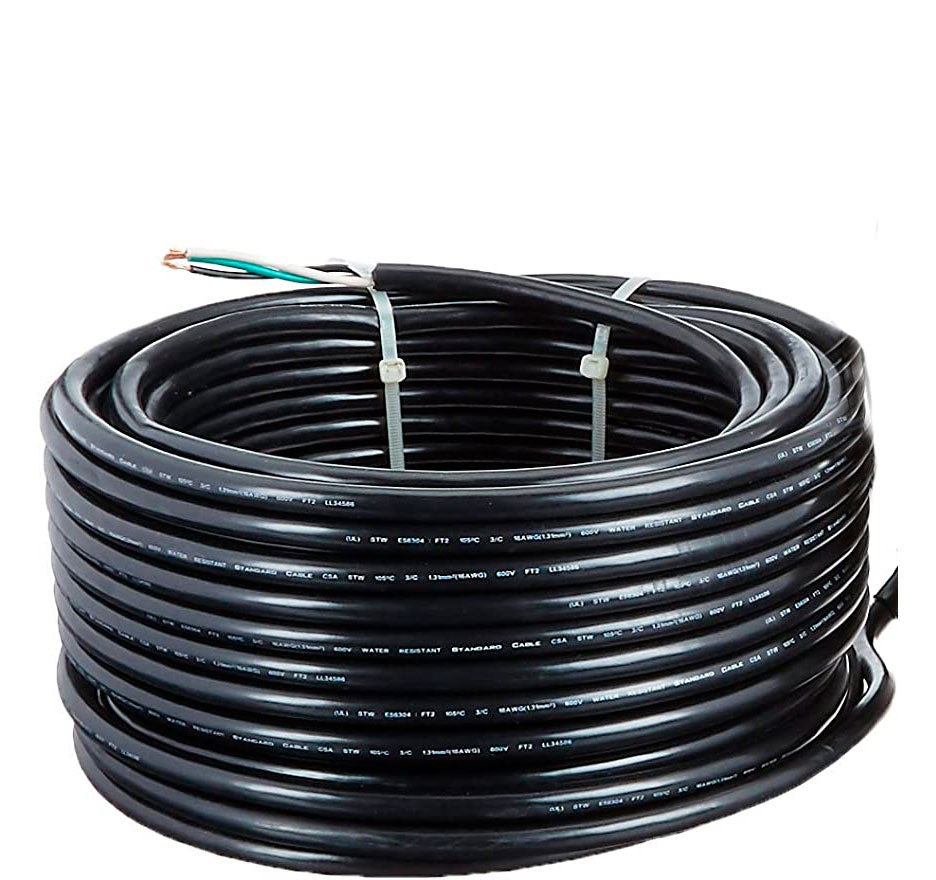 Spectrum/Vivid 360 Spa/Nicheless Cable and Plug Kit - 18 Gauge - 150 Foot