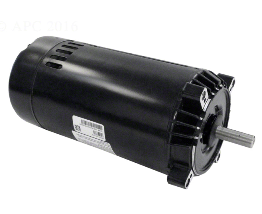 3/4 HP Pump Motor 56C Frame - 1-Speed 1-Phase 115/230 Volts - Full-Rated - Keyed