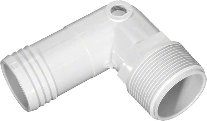 CL200-CL220 Chlorinator Adapter Elbow With 1/4 Inch Tap