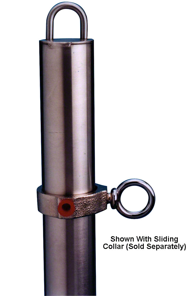 4 Foot 6 Inch Recall Stanchion Post - 1.90 O.D. x .065 Inch