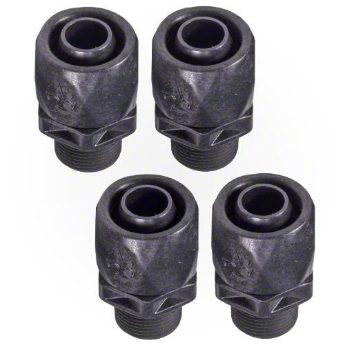 Polaris Softube Quick Connects - Black - 4 Pack