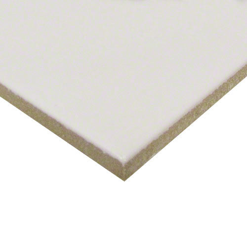 2 1/2 Ceramic Smooth Tile Depth Marker 6 Inch x 6 Inch with 5 Inch Lettering