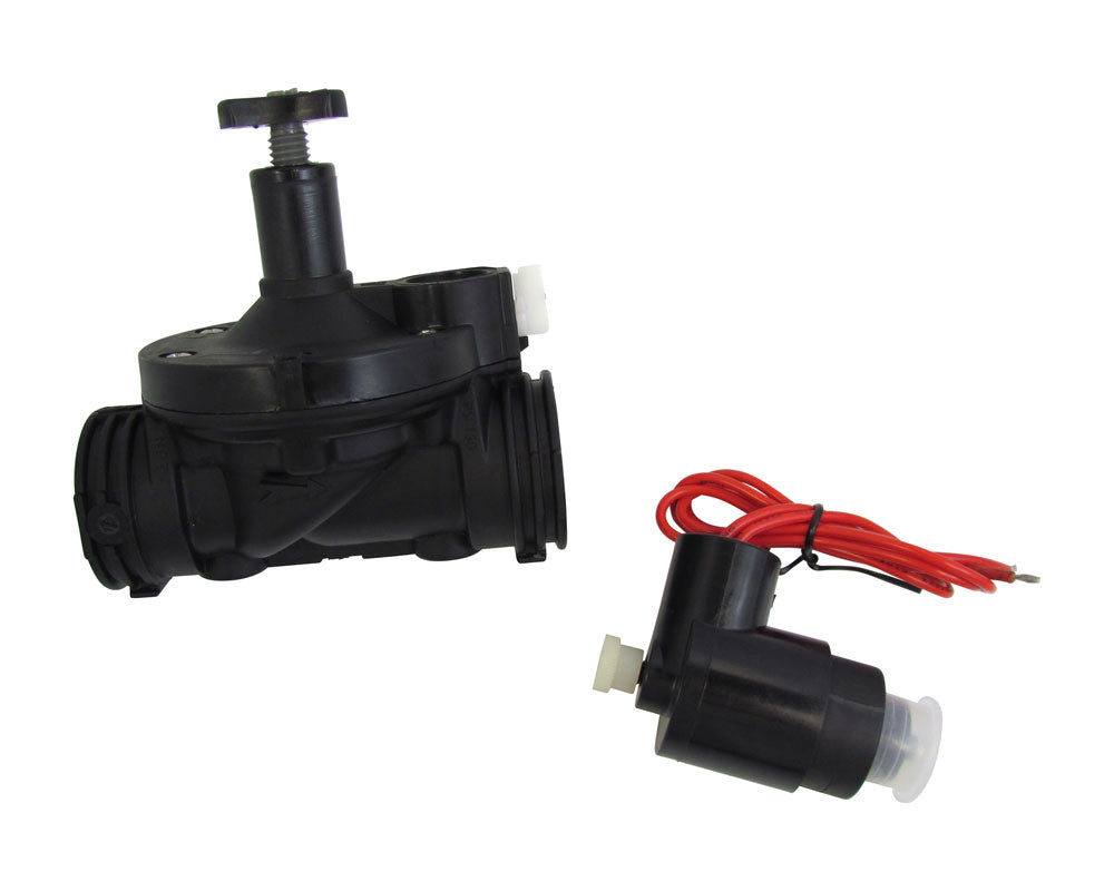 1 2'' Normally Closed Plastic Solenoid Valve 12 Volt Dc CD6