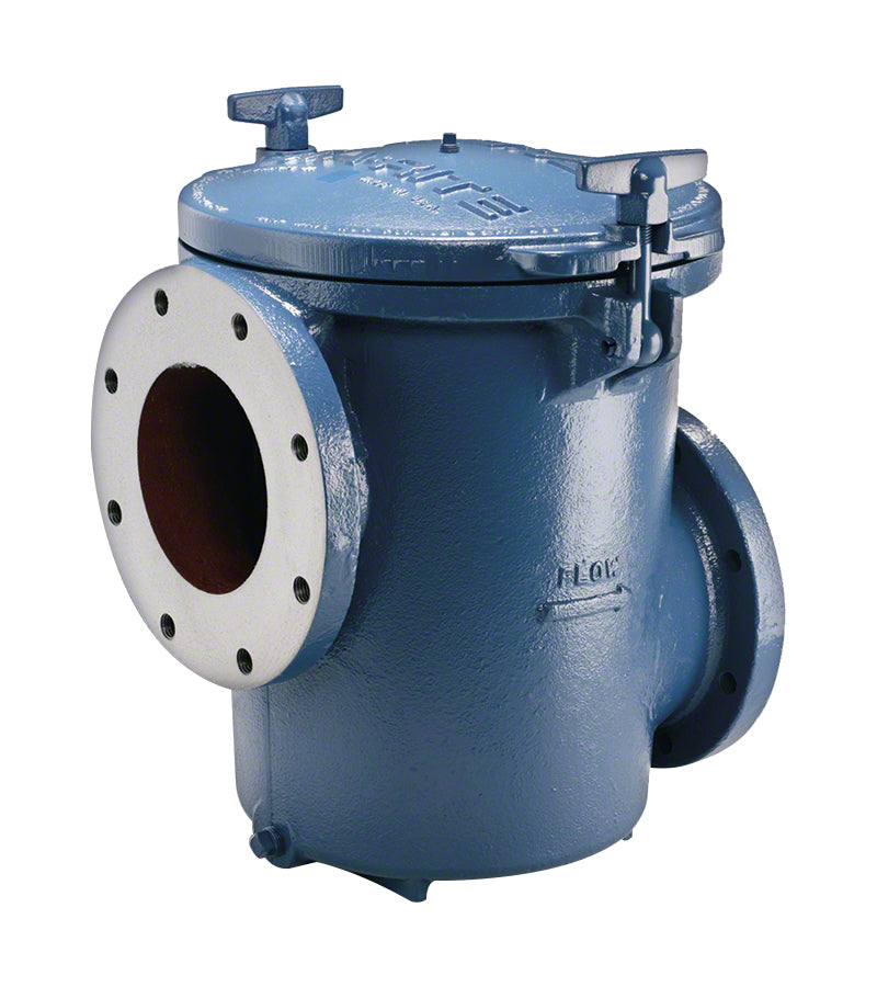 CSP/CCSP Hair Lint Strainer Package - 6 Inch ANSI Flange - Cast Iron