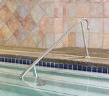 Meridian Designer Series Pool Stair Rail - 1.90 x .065 Inches - Single - Marine Grade