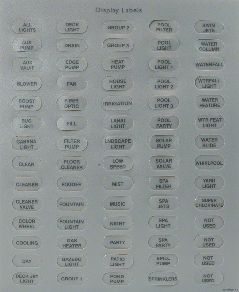 Wired Remote Display Keypad PS-8 - White