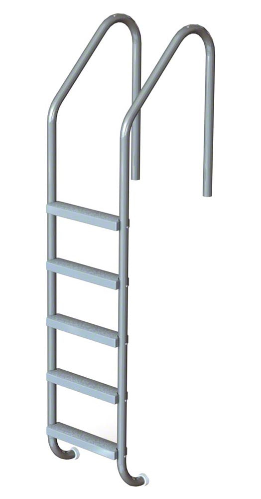 5-Step 27 Inch Wide Standard Ladder 1.50 x .083 Inch - Marine Grade