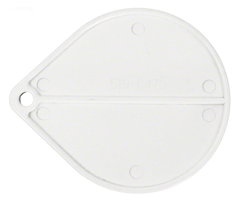 5196470B Pool Skimmer Gunite Diverter Plate Waterway