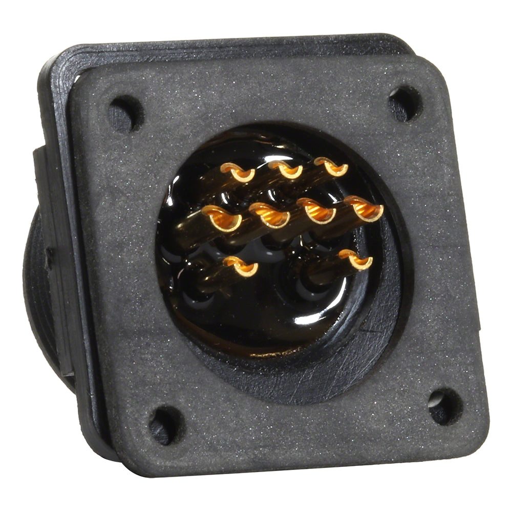 SK Socket, 9 Pin, Male, with Hardware (Ea/1/1)