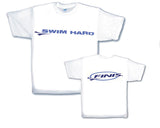 Swim Hard T-Shirt White