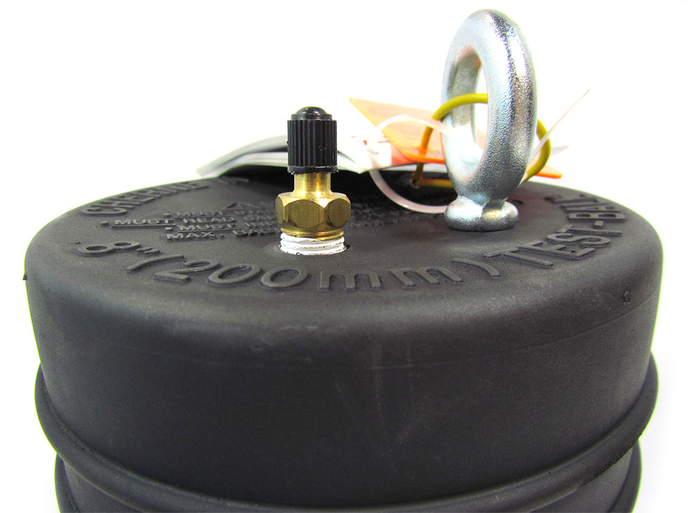 Pneumatic Test-Ball Winter Plug for 10 Inch Pipe - 9 to 10.25 Inch Usage Range