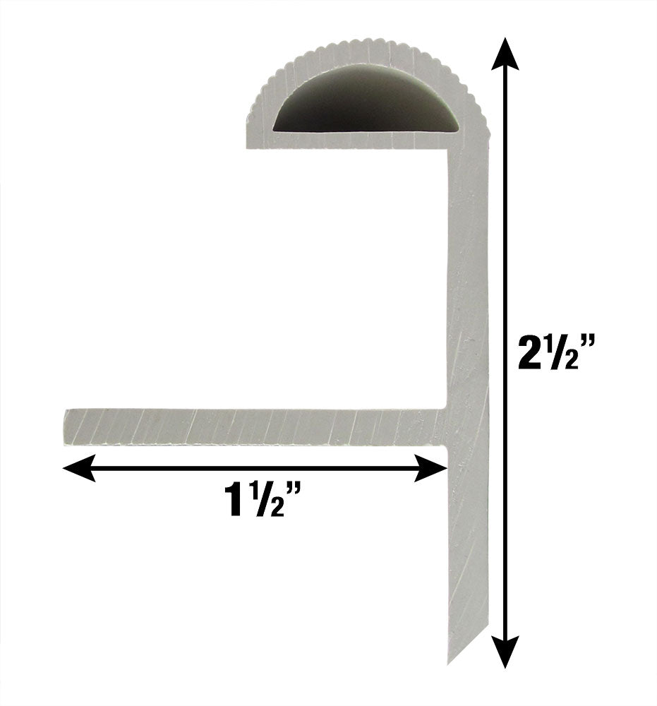 Hand Hold Bull Nose Edging - Bone - Sold Per Foot - Must Order in 10 Foot Increments