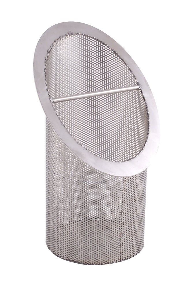 SW Series 6 Inch Stainless Steel Strainer Basket with 1/8 Inch