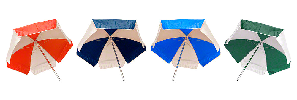 Lifeguard Umbrella With Tilt - Nylon - 6-1/2 Foot Diameter